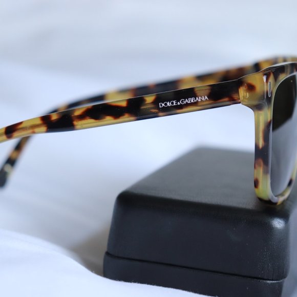 Dolce & Gabbana Cube Havana - Tortoise Square - Picture 4 of 8